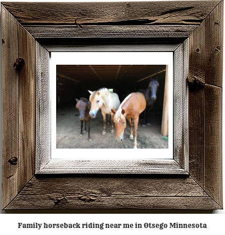 family horseback riding near me in Otsego, Minnesota